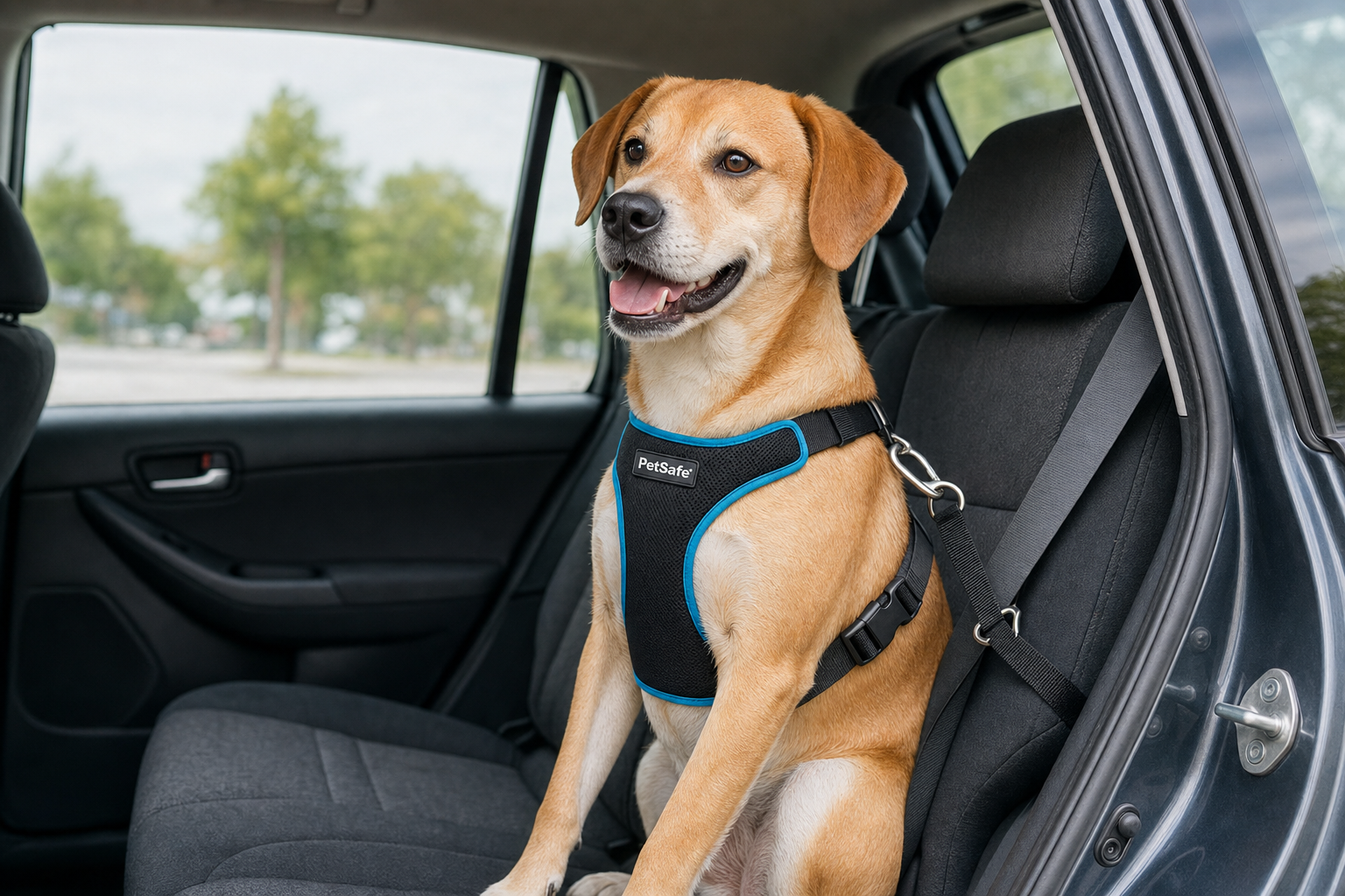 PetSafe Solvit Deluxe car safety dog harness