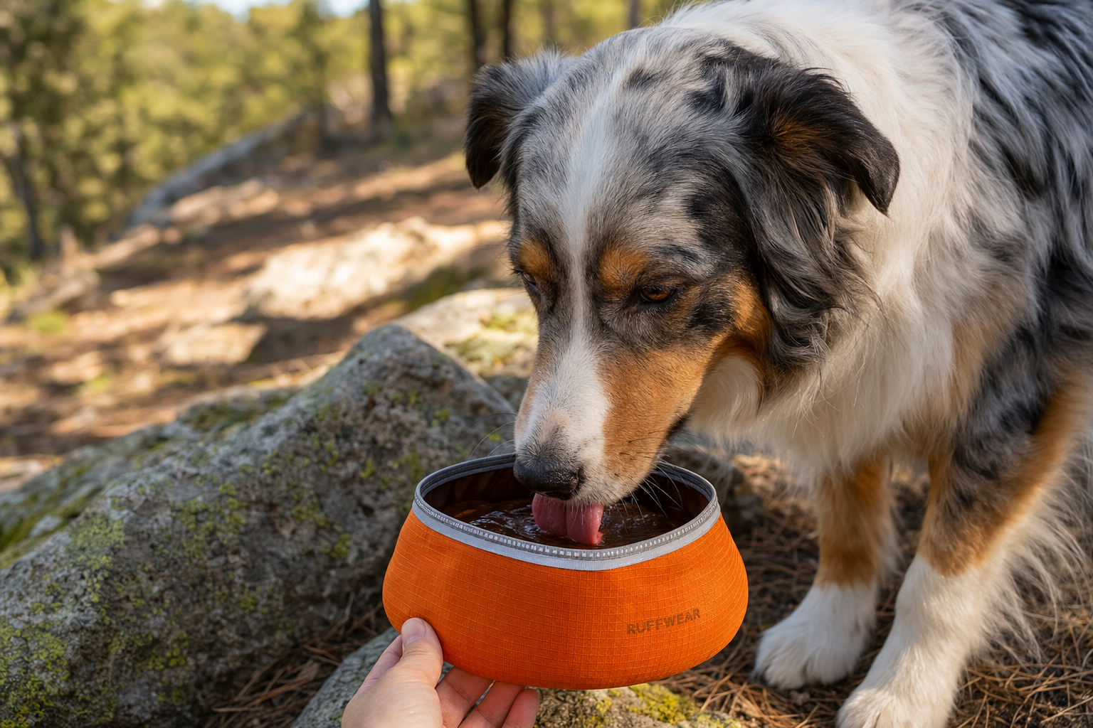 Ruffwear Quencher packable dog bowl