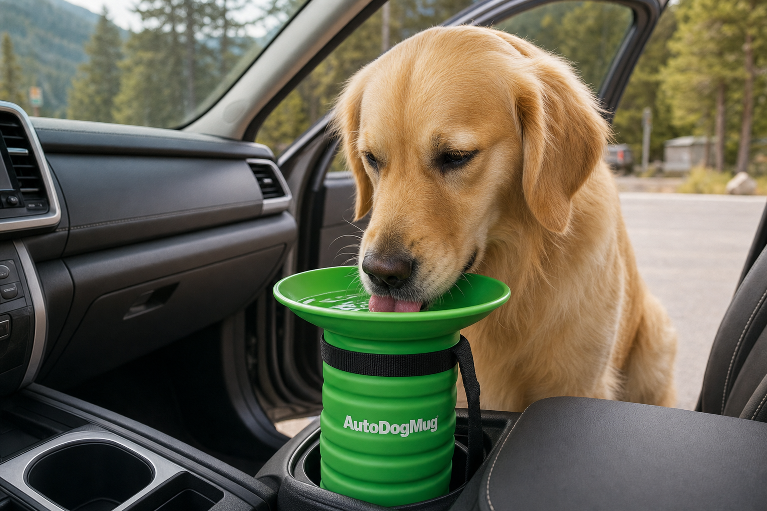 Highwave AutoDogMug portable bottle bowl