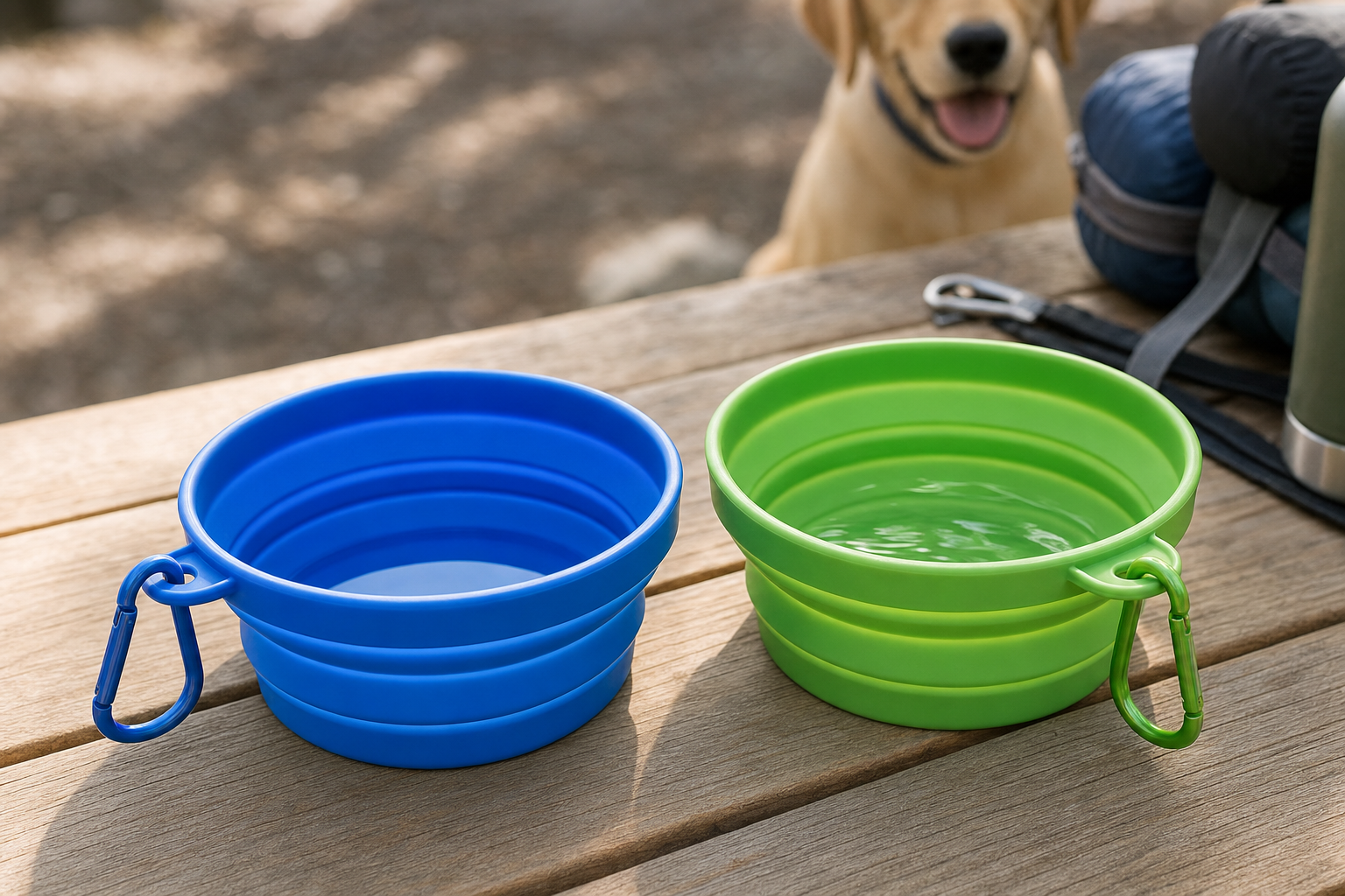 Comsun Collapsible Bowl Set 2-pack