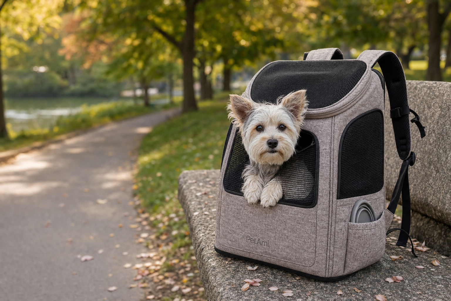 PetAmi Deluxe Pet Carrier Backpack